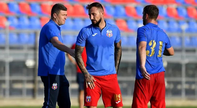 Daniel Oprița, supărat pe jucătorii Stelei după victoria cu 5-1 în fața Baloteștiului: ”Vor intra și alții în locul lor. Dacă tratezi așa jocurile, o să fii taxat”. Ce l-a nemulțumit