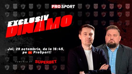 EXCLUSIV DINAMO, azi de la 16:45. Show-ul dedicat dinamoviștilor vine cu cele mai noi informații pentru fanii „câinilor”