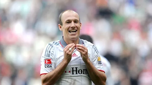 „Bătrânul” Robben! Juventus dorește să-l transfere pe olandez!