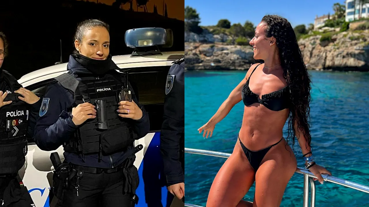Fotbalistul lui Gică Hagi are spatele asigurat! O frumoasă polițistă i-a sucit mințile fundașului stânga de la Farul Constanța | GALERIE FOTO