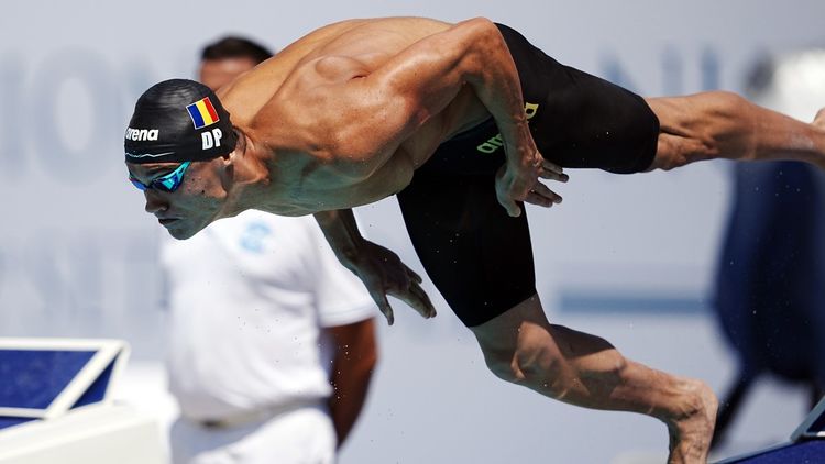 David Popovici, timp record în proba de 50 de metri! E cel mai bun din cariera lui