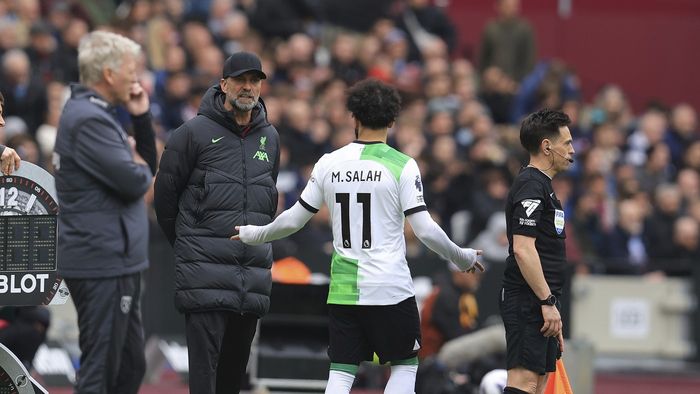 Scandal fără precedent între Jurgen Klopp și Mo Salah! Egipteanul a fost ținut cu greu de Darwin Nunez ca să nu sară la german