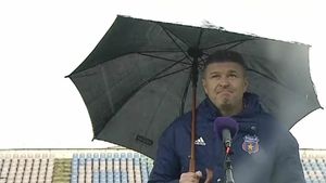Ce i-a strigat un suporter lui Daniel Oprița după Gloria Buzău - CSA Steaua 1-0. Antrenorul a răbufnit: „Du-te acasă și liniștește-te!”