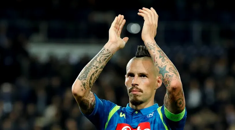 Marek Hamsik, o adevărată legendă. Extravagantul mijlocaș a atins o bornă incredibilă și a intrat în istoria lui Napoli