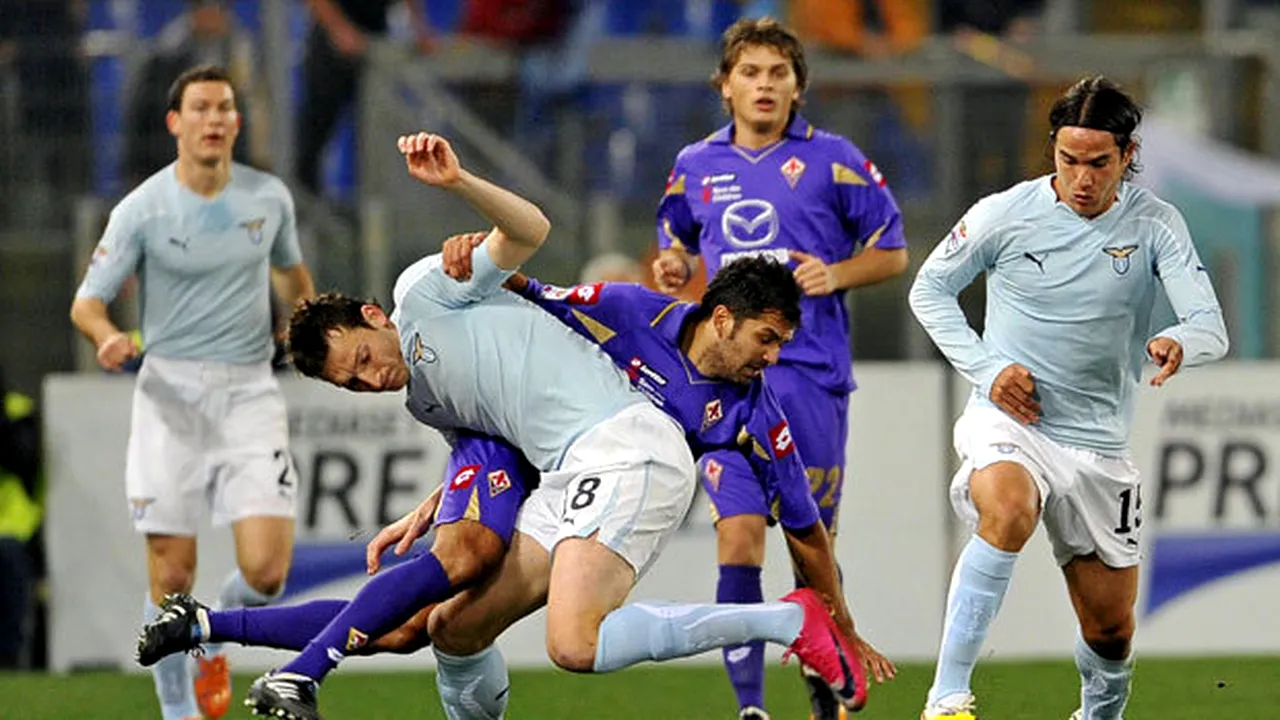 VIDEO Lazio a învins pe Fiorentina în Serie A!** Ștefan Radu, titular