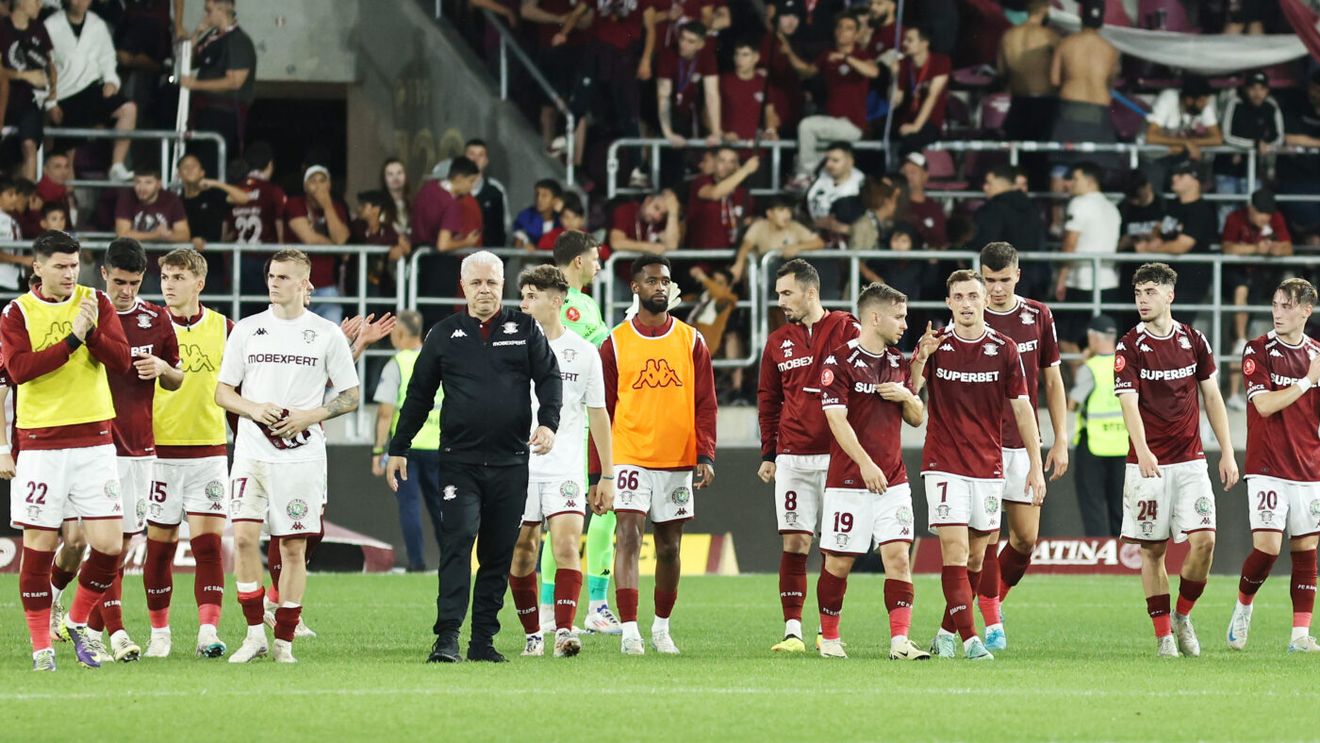 Fanii Rapidului au luat foc. Mesaje fără precedent: „Lasă-te, tată!”