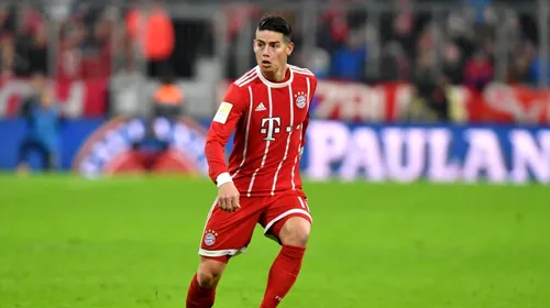 Decizie de ultim moment luată de Bayern Munchen în cazul lui James Rodriguez. Ce se întâmplă cu starul columbian din vară