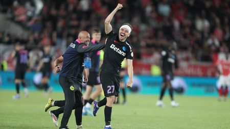 Baraj Dinamo - FCSB 1-2. Povestea completă a DRAMATICEI calificări roș-albastre în Conference League: 24 de sezoane consecutive în cupele europene!