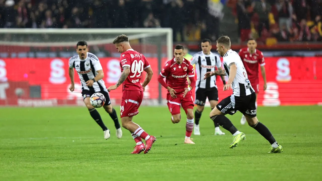🚨 Dinamo București – U Cluj 1-3, în etapa 9 din play-off-ul Superligii. Ardelenii au făcut remontada în 10 oameni