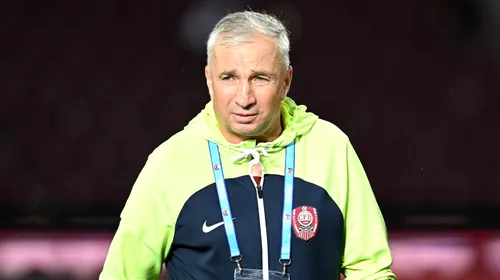 Dan Petrescu, mofturos când vine vorba despre transferuri. Atacantul de națională nu-l mulțumește: „E nepregătit total, două luni nu ne bazăm pe el”