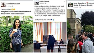 Alegeri europarlamentare 2019 și referendum: campionii României, mobilizare masivă. "Eu #yes la vot. Hai și tu!", "Pentru copilul meu, pentru viitor", "Da! Votat!" Familia Otiliei Bădescu s-a fotografiat la coadă, la Bristol, Marica a mers cu copilul. Ce spun Tecău și Andreea Răducan | VIDEO