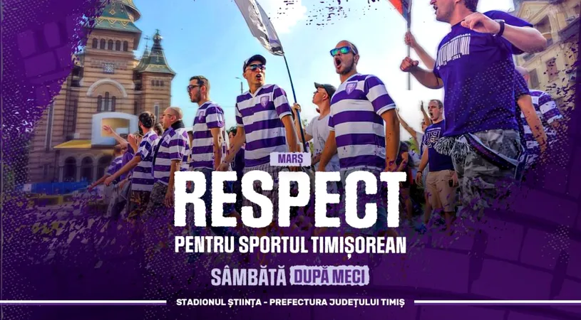 La două săptămâni de la stingere nocturnei pe ”Dan Păltinișanu”, fanii poliști ies în stradă să protesteze cu un marș prin Timișoara: ”Dacă Bucureștiul nu ne dă, trebuie să ne facem”