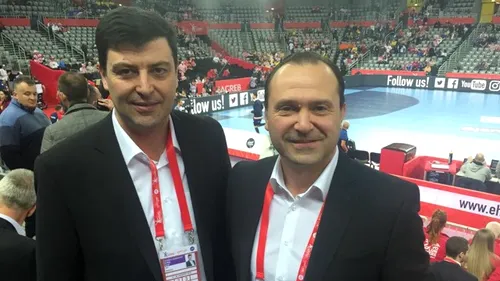 Ieșire din scenă la superlativ:  La ultimul meci din carieră, arbitrii Sorin Dinu și Constantin Din au fost desemnați să conducă finala mică a Campionatului European de handbal masculin