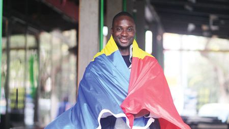 Mansour: "Hai România! Hai la Mondial!" Senegalezul care a jucat pentru Poli poate obține și el cetățenia română