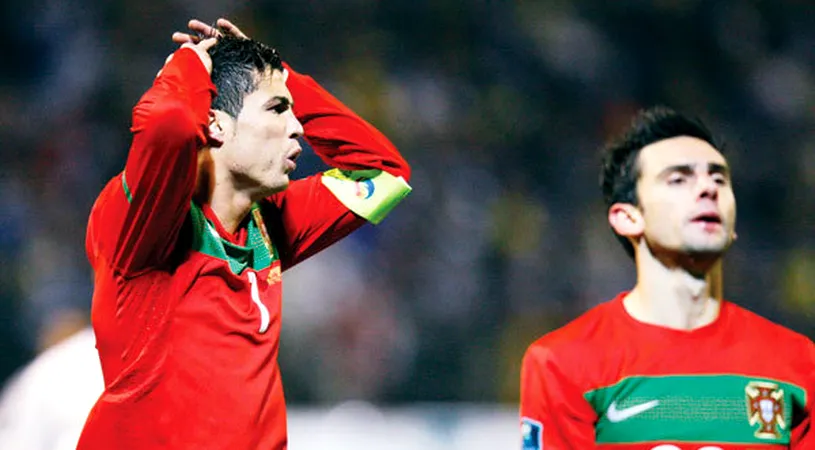 Ceartă pe bani!** Jucătorii portughezi sunt nemulțumiți de bonusul oferit de federație pentru calificarea la Euro 2012