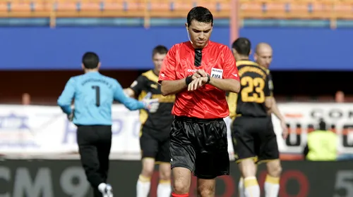 Doctorul Ovidiu Hațegan va arbitra meciul Steaua – Dinamo