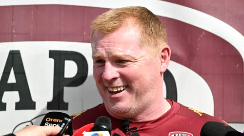 Rapid Bucureşti face show cu Neil Lennon antrenor!