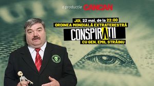 “Conspirații cu gen. Emil Străinu” începe joi, 22 mai, de la 22:00, LIVE pe YouTube CANCAN