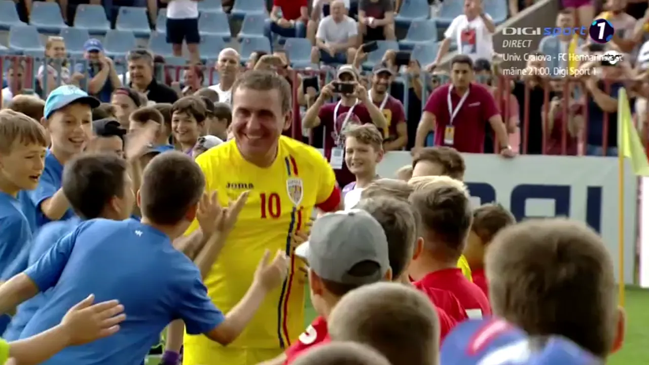 Legendele fotbalului românesc s-au strâns la Oradea pentru Mihai Neșu. Momente superbe oferite de Generația de Aur și UEFAntastici. 