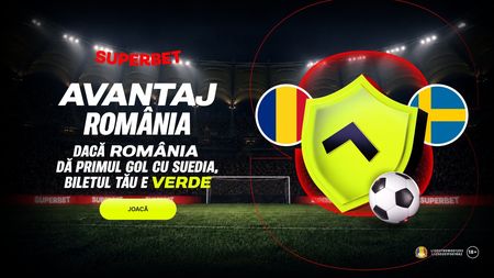 (P) Atenție, se joacă! Avantaj România e din nou la Superbet