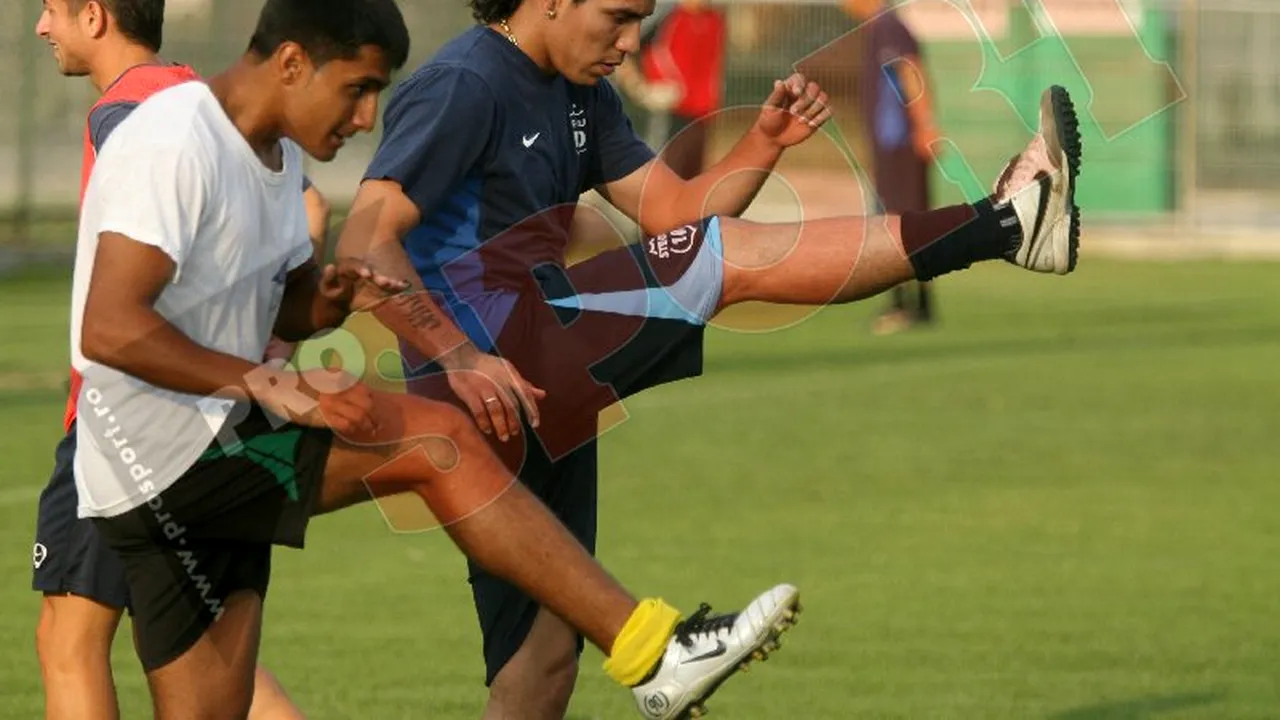 FOTO **Dayro a fost mai lent decât toți jucătorii de la Steaua II