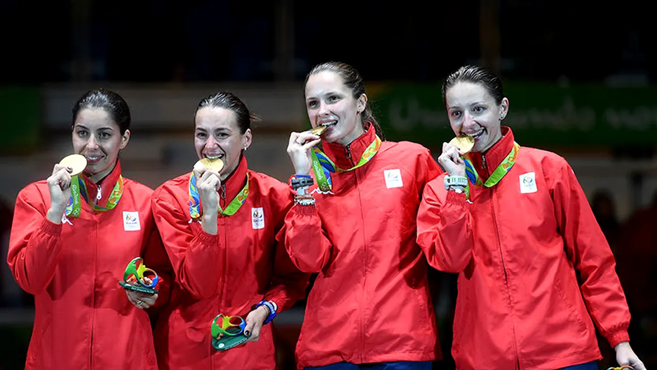 Poveste emoționantă spusă de Ana-Maria Popescu, după ce a câștigat aurul olimpic alături de echipa de spadă: 