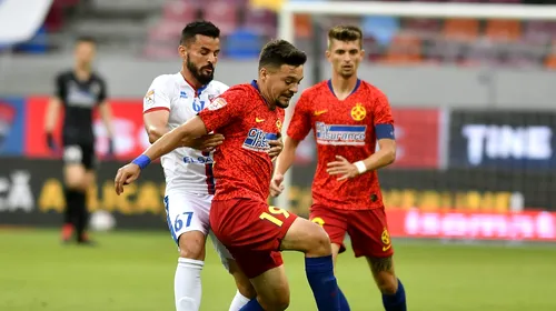 FCSB – FC Botoșani 1-1 | Roș-albaștrii urcă din nou pe podium, după un meci cu două cartonașe roșii! GALERIE FOTO