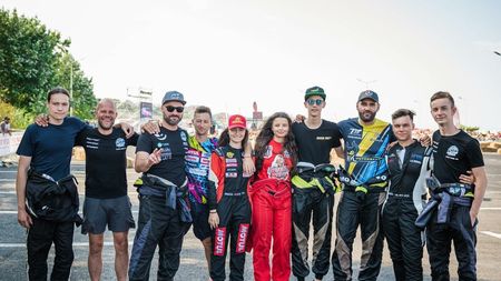 Copiii s-au făcut deja mari! Doi adolescenți promit spectacol în etapa de drift de la Arena Națională