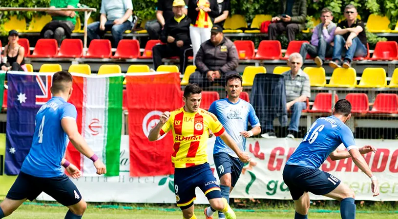 Marius Baciu jubilează după egalul cu Ripensia: 