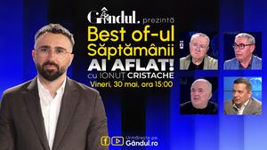 Gândul prezintă Best Of Ai aflat! Cu Ionuț Cristache - vineri, 30 mai, de la ora 15.00