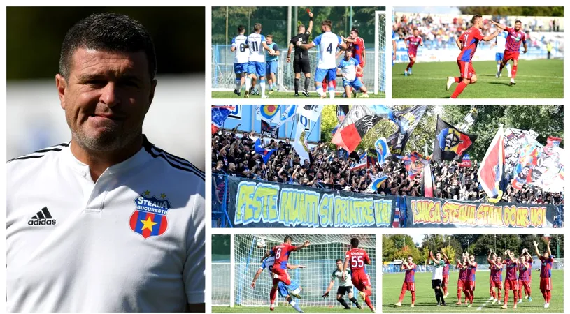 Steaua, îngenuncheată prima dată în Liga 2, de Unirea Dej. Daniel Oprița a recunoscut superioritatea adversarilor: ”Victoria lor e meritată”. Mesajul și promisiunea pentru suporteri