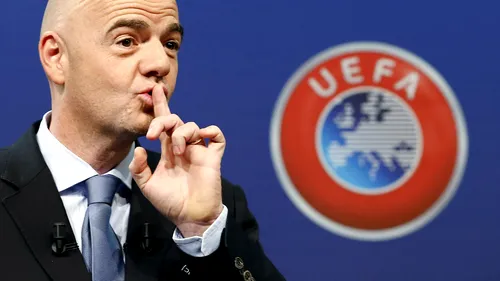 Infantino, candidatul sprijinit de Burleanu: 