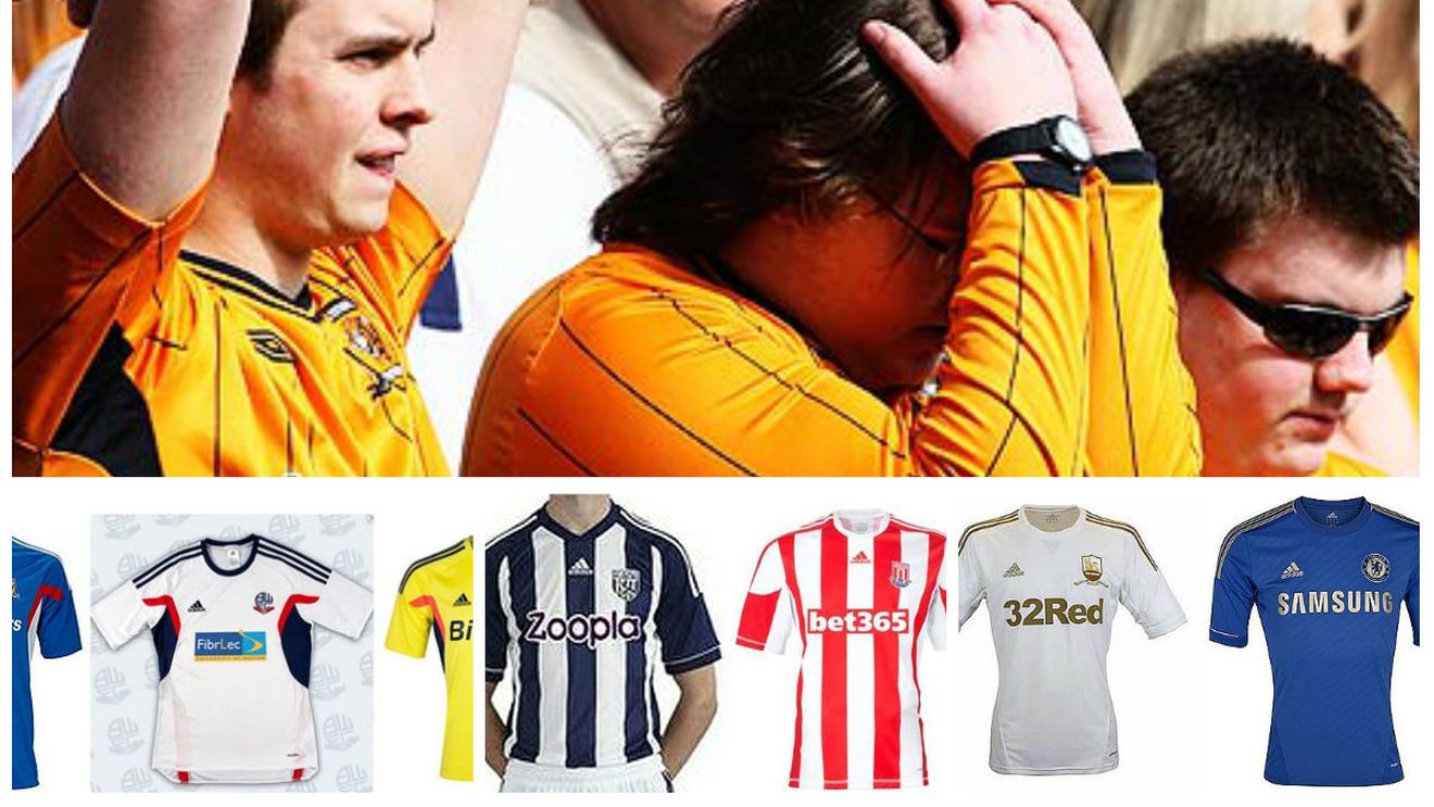 Fanii din Anglia au luat foc când au văzut echipamentele favoriților! "Voi chiar nu mai aveți imaginație!? E bătaie de joc" FOTO Echipele care joacă cu tricouri identice