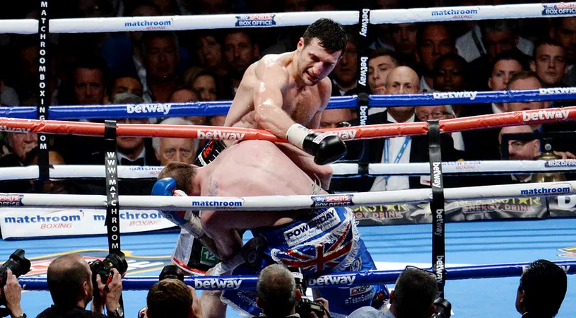 Carl Froch l-a învins pe George Groves și rămâne campion mondial la supermijlocie. Meciul a stabilit un record de audiență