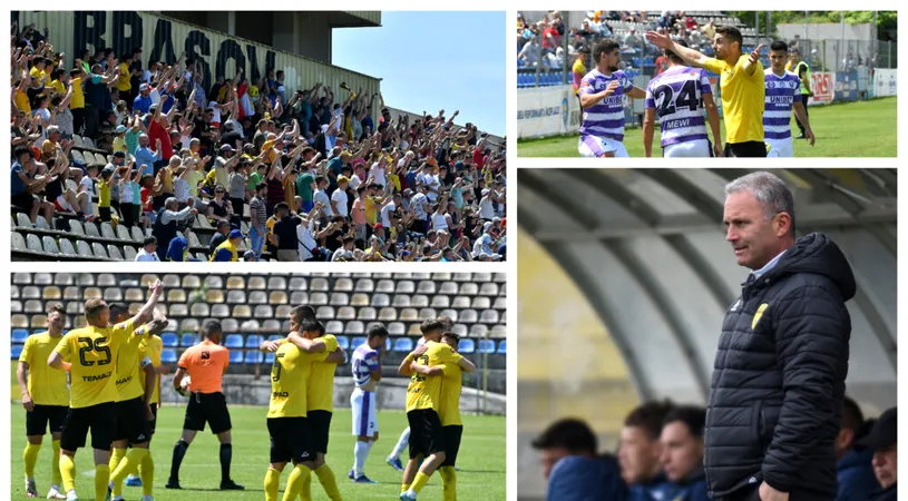FC Brașov rămâne în Liga 2, Călin Moldovan nu știe dacă mai continuă cu echipa: ”Chiar dacă numele meu e mic, am demonstrat că putem face și fotbal. Eu și stafful meu ne-am făcut treaba”