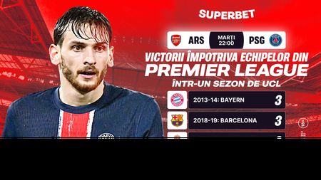 ADVERTORIAL | Continuă visul frumos al „tunarilor”? Super Cote pentru Arsenal – PSG
