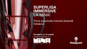 ADVERTORIAL. MINA și Superliga lansează show-urile imersive  dedicate echipelor de top din fotbalul românesc