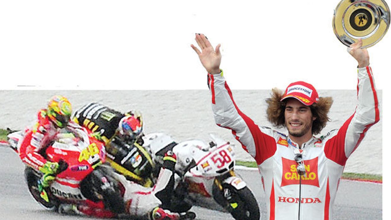 Marco Simoncelli, unul dintre cei mai talentați motocicliști, a murit duminică pe pista de la Sepang:** "Erai doar un copil. Adio, Marco!"