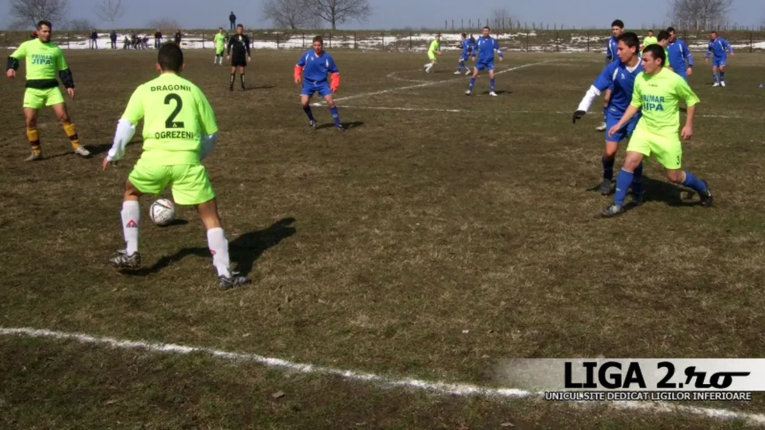 LIGA A IV-A GIURGIU**: Dragonii, doar egal la Slobozia