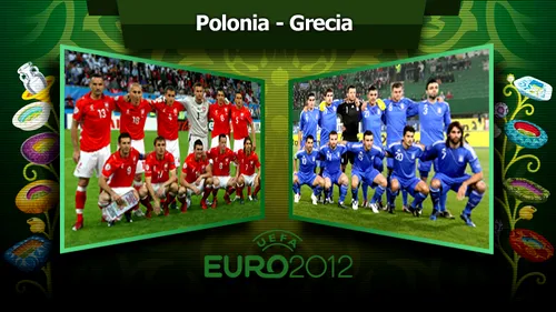 Început de criză Euro!** Polonia - Grecia 1-1, în Grupa A