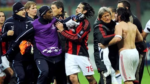 VIDEO&FOTO** Gattuso a „turbat”: A sărit să-l bată pe secundul lui Spurs, fostă mare glorie a „Diavolului milanez”