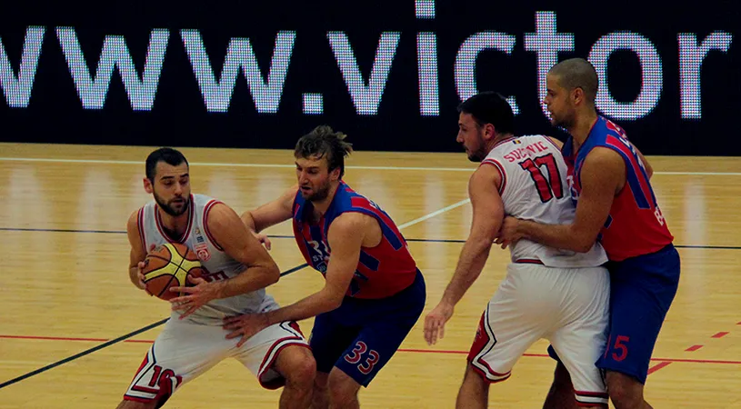 Steaua a eliminat Dinamo și s-a calificat în semifinalele Ligii Naționale de baschet masculin. Se cunosc deja trei echipe în 