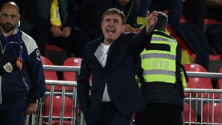 Gică Hagi a rezistat doar 45 minute! Patru fotbaliști, OUT din naționala României la pauza meciului cu Georgia