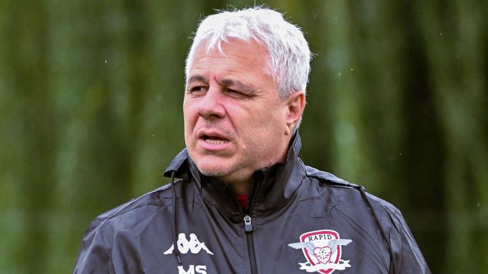 Ce s-a întâmplat pe teren imediat după Unirea Slobozia - Rapid București! Marius Șumudică s-a băgat în mijlocul fotbaliștilor și s-a dezlănțuit