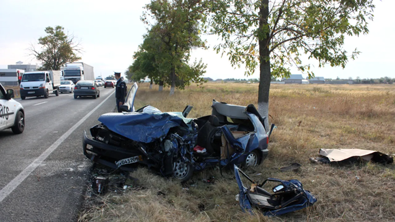 Femeie accidentată mortal de o mașină în care s-ar fi aflat, potrivit unor martori, Gigi Nețoiu
