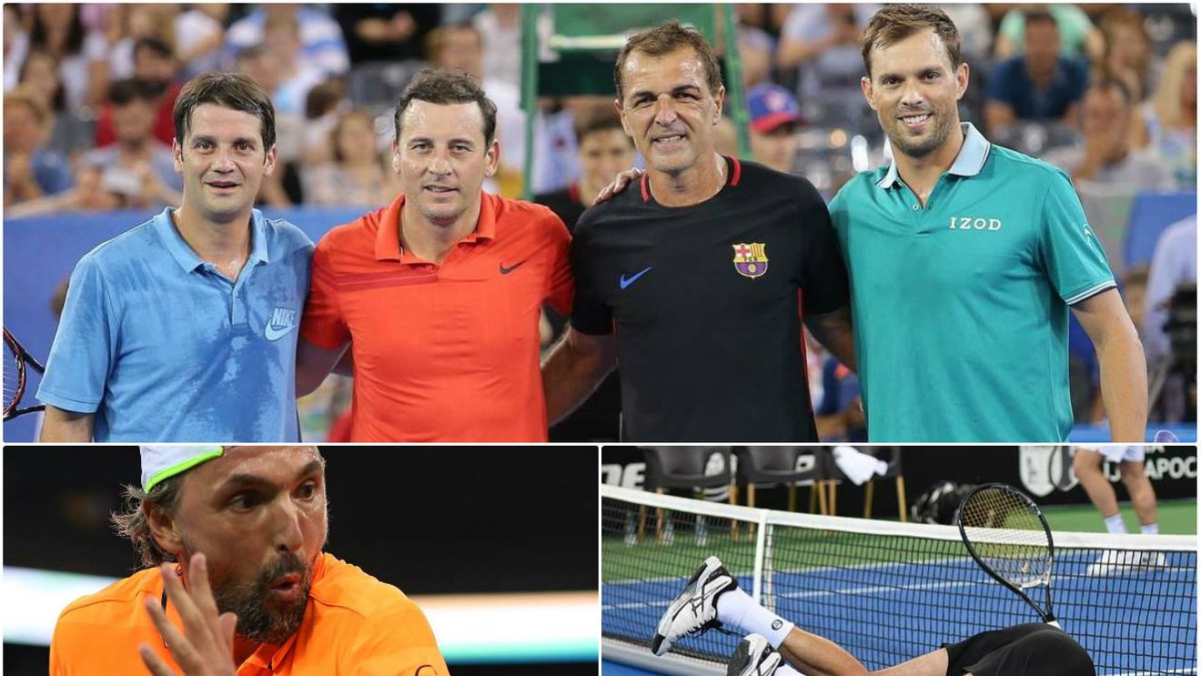 Chivu, show savuros alături de Andrei Pavel și de unchiul lui Nadal, pentru fanii români. Surpriza lui Goran Ivanisevic s-a lăsat cu daună totală | FOTO & VIDEO