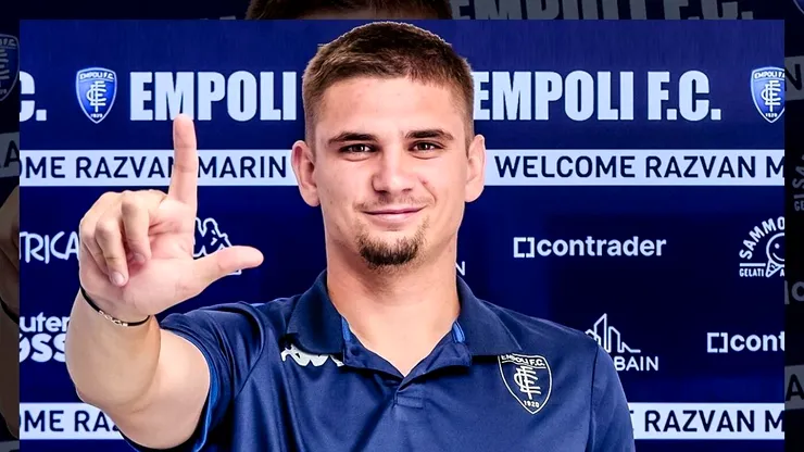 Prima reacție a lui Răzvan Marin după ce a semnat cu Empoli: „Sunt încântat!”