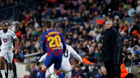 Quique Setien, enervat după victoria lui Real Madrid în meciul cu Real Sociedad: „VAR nu este folosit corect”