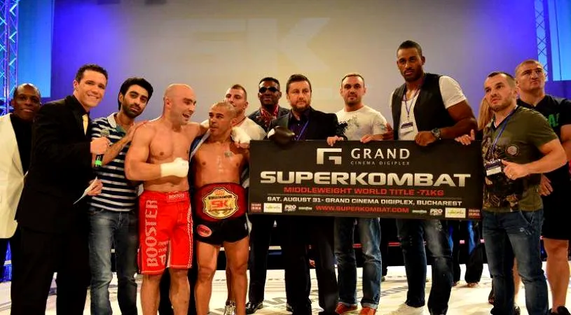 A fost bătaie ca-n filme: Mike Zambidis a câștigat, la București, titlul mondial Superkombat