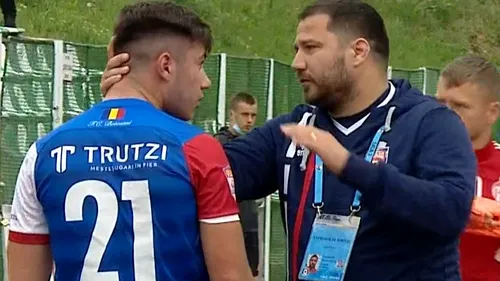 Imagini incredibile în Liga 1! David Croitoru, extrem de afectat după ce a fost schimbat de tatăl său la Sepsi - Botoșani! Cum a reacționat Marius Croitoru | FOTO & VIDEO